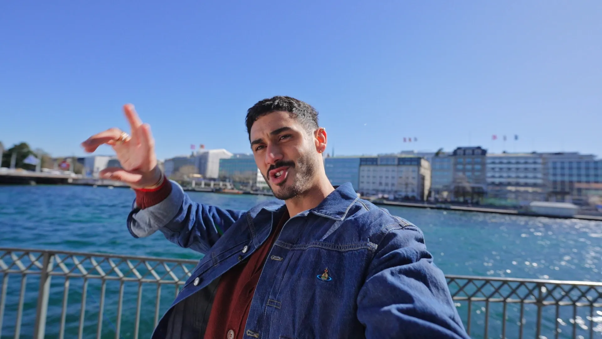 Inside the Bvlgari booth with Alejandro Speitzer