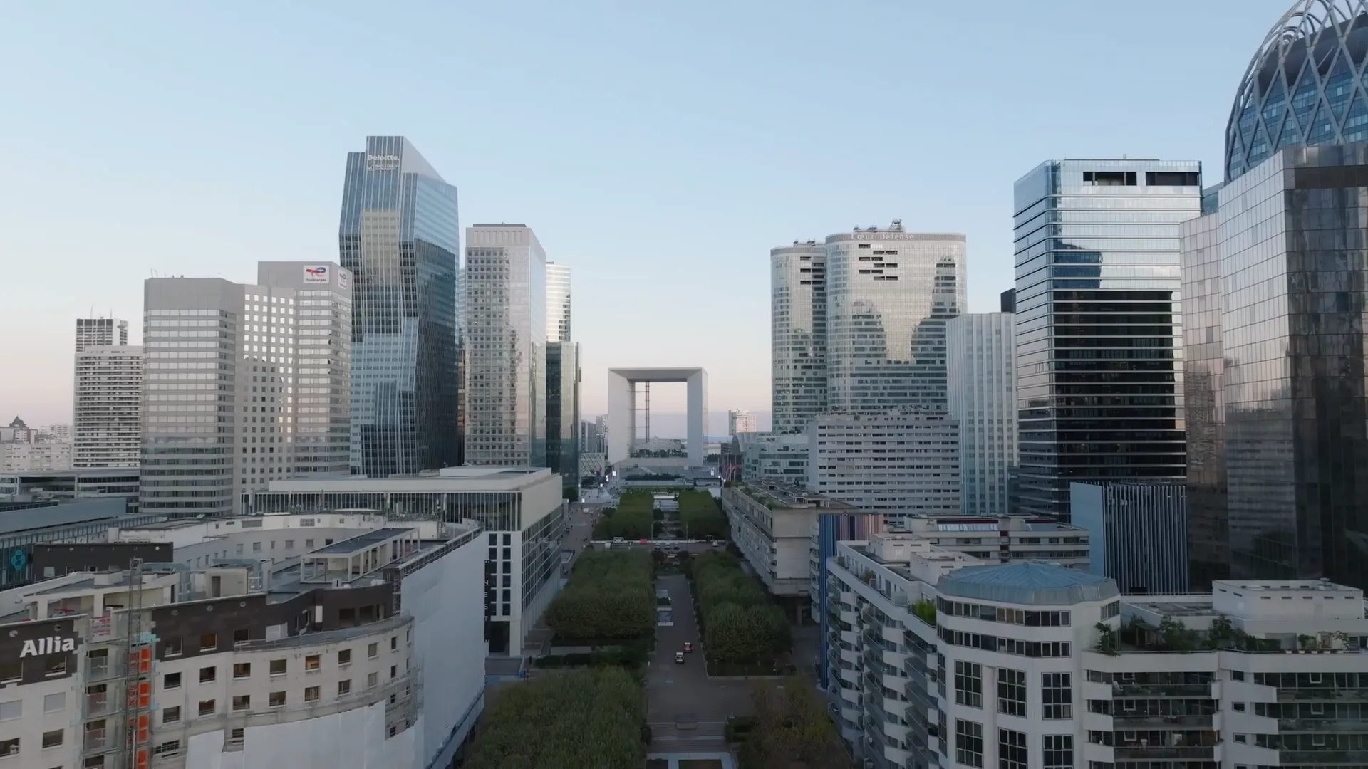 Paris La Défense by Drone