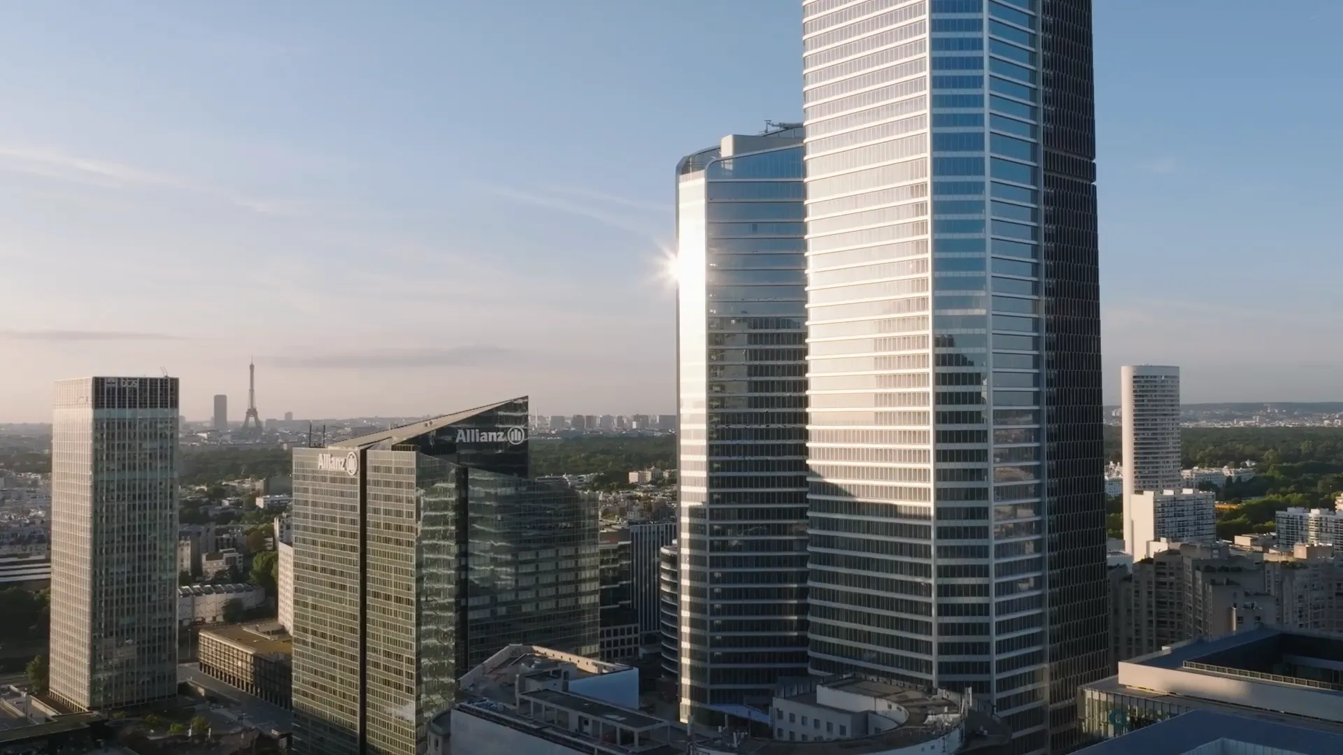 Paris La Défense by Drone
