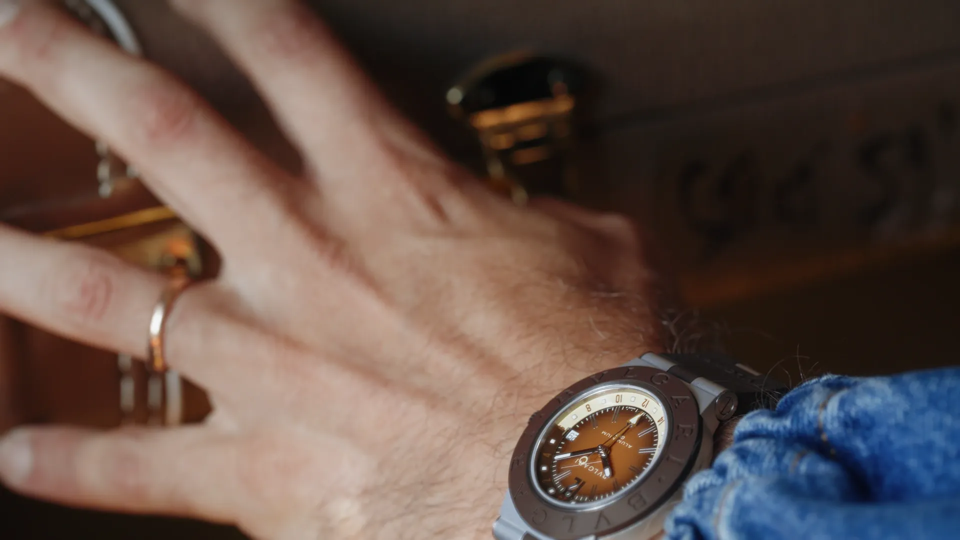 Bvlgari Aluminium GMT x Fender Bvlgari