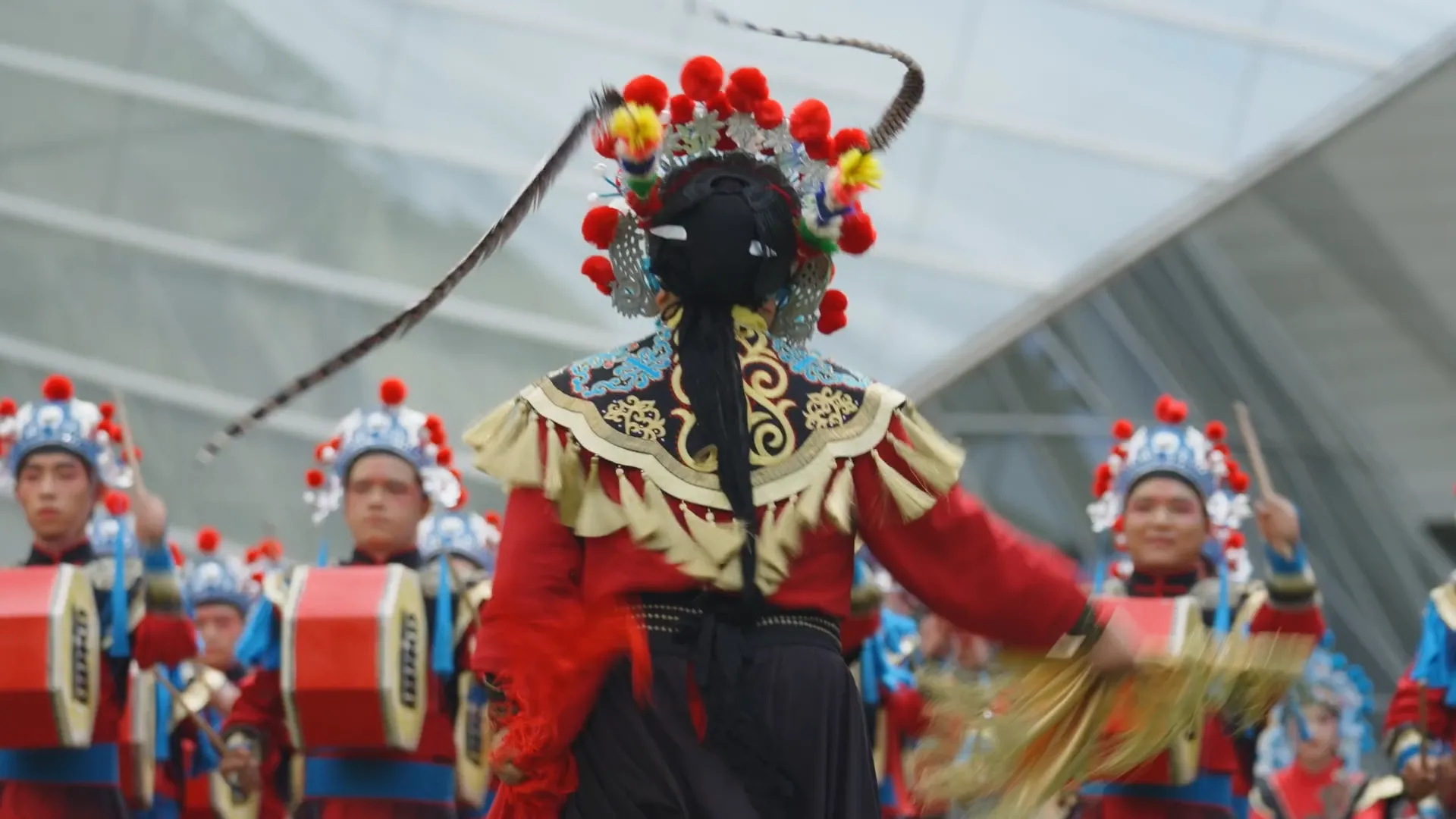 Tambour Yangjia au Jardin d'Acclimatation