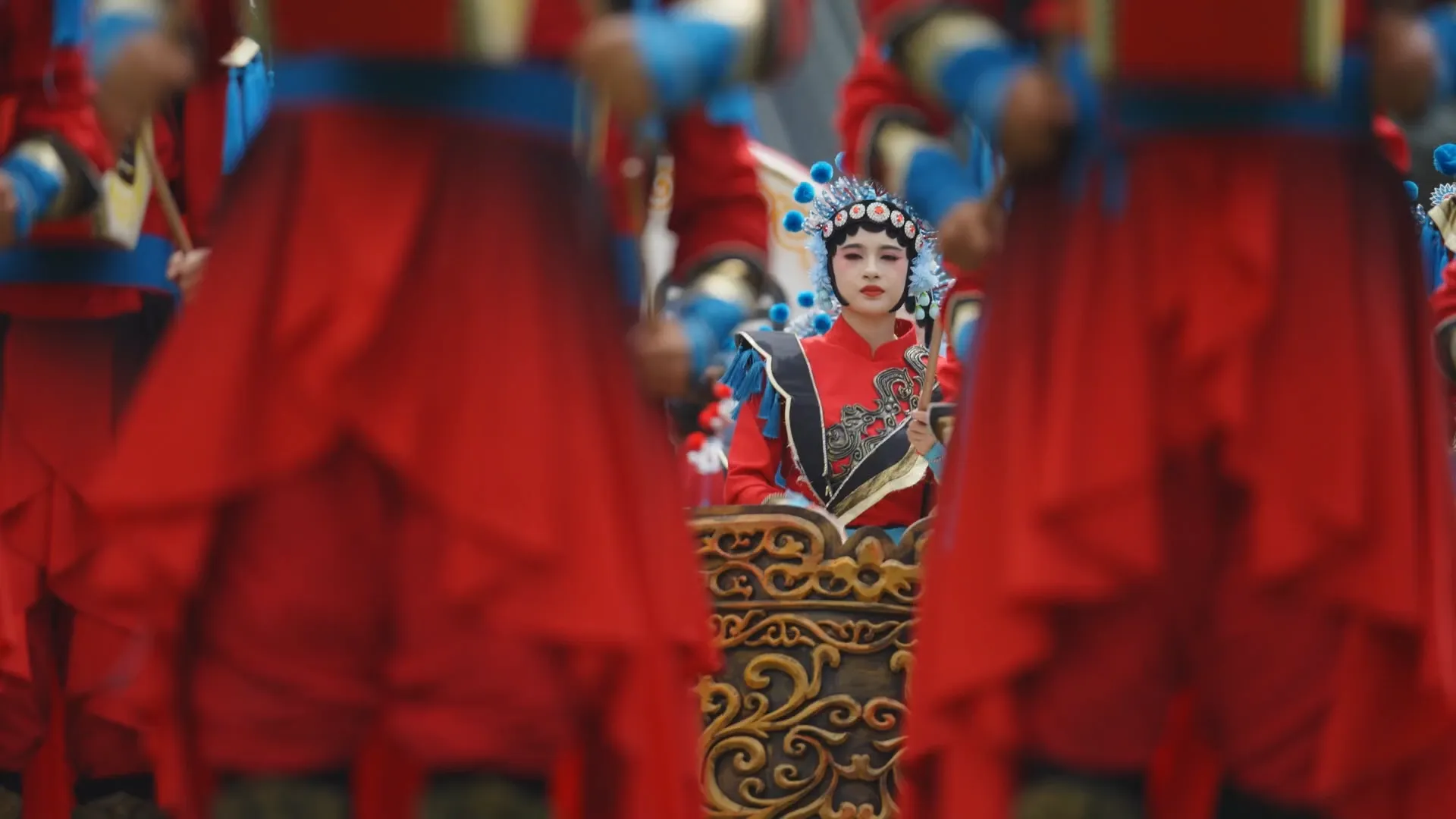 Tambour Yangjia au Jardin d'Acclimatation