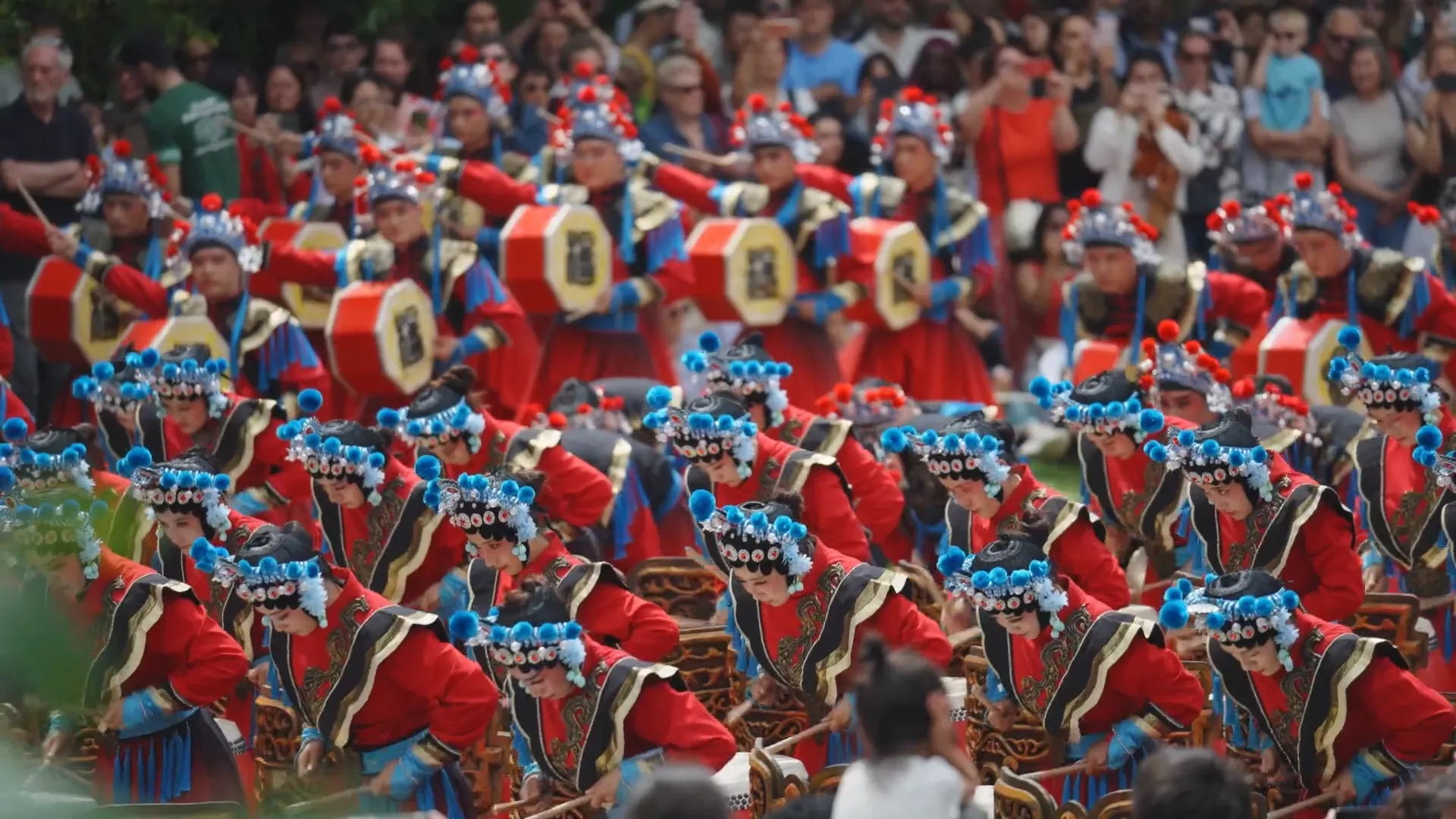 Tambour Yangjia au Jardin d'Acclimatation