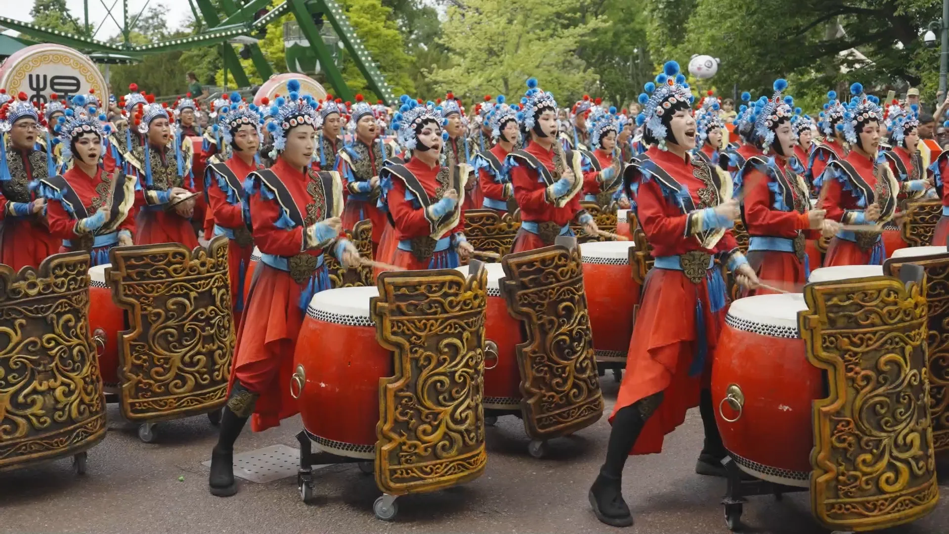 Tambour Yangjia au Jardin d'Acclimatation